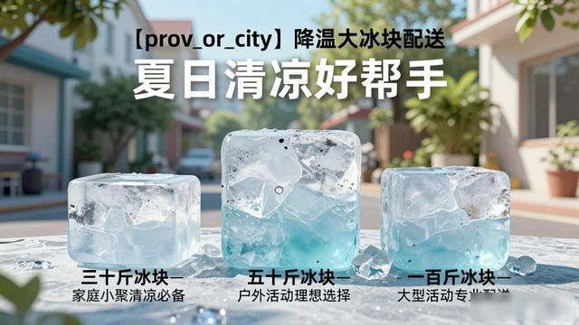天津降温大冰块配送 夏日清凉好帮手